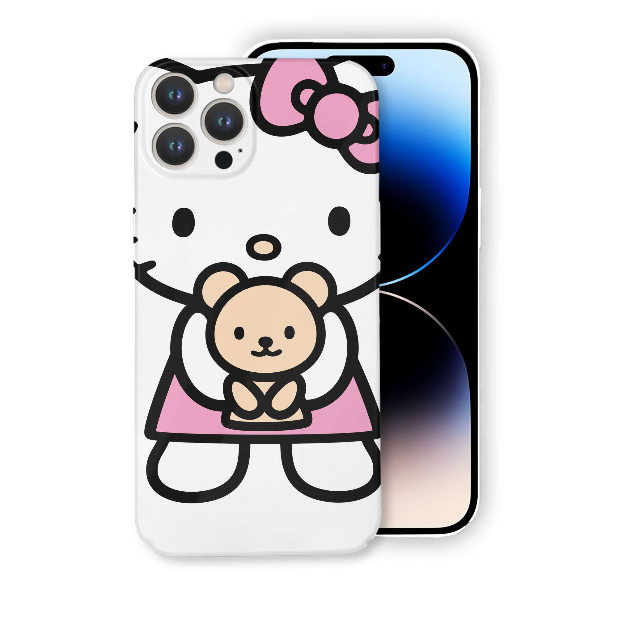 （画像用） Hello Kitty ハローキティ 【iPhone 14シリーズ対応】ハードケース
